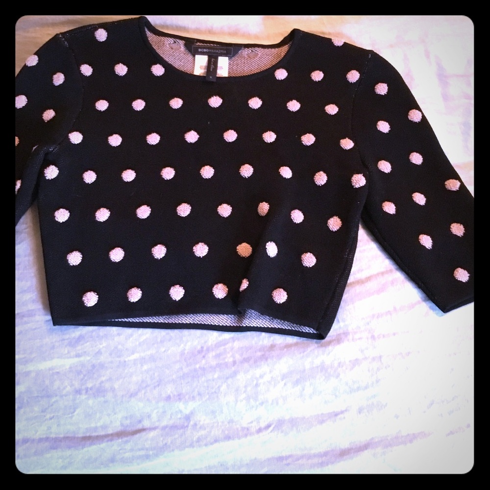 BCBS crop sweater